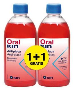 Oralkin Bain de Bouche 500 ml 2x500 ml