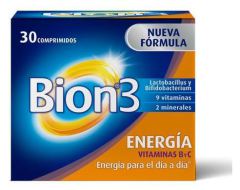 Bion3 Energy Vitamines B et C 30 comprimés