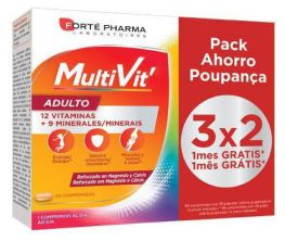 Energy Multivit Adultes Complexe Multivitaminé 84 comprimés