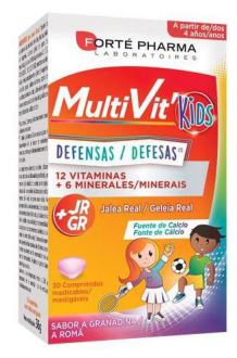 Multivit pour Enfants 30 Comprimés