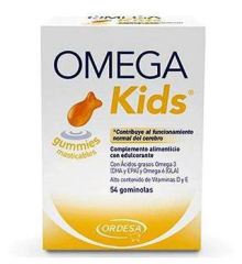 Omega Kids gommes 54 unités