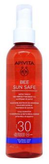 Huile Corporelle Bee Sun safe pour un bronzage parfait spf30 200 ml