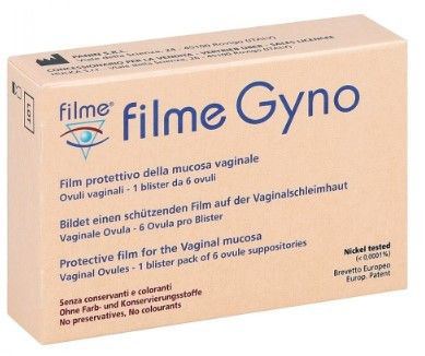 Suppositoires vaginaux Filme Gyno 6 unités