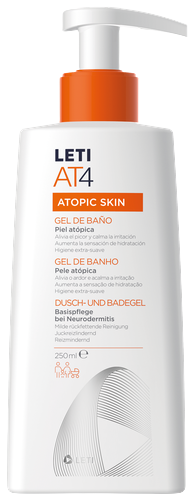 AT4 Gel de Bain Peau Atopique 250 ml