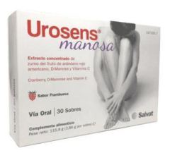 Urosens Mannose 30 Enveloppes