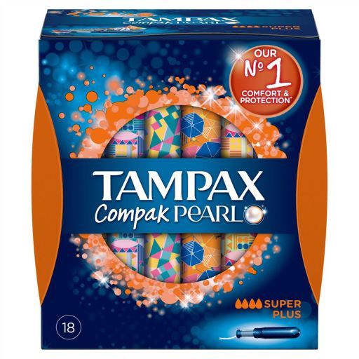 Tampons Compak Pearl Super Plus