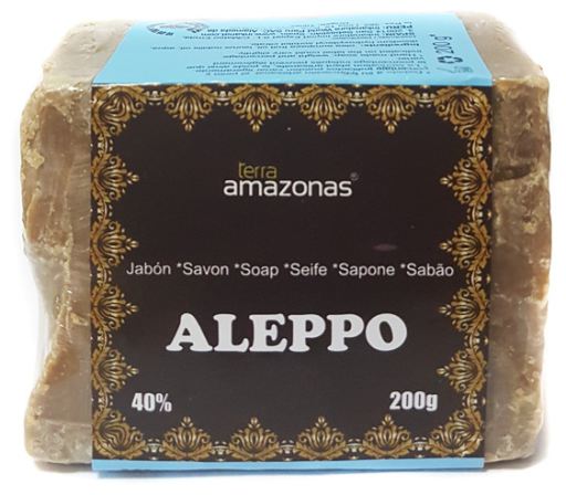 Savon d&#39;Alep 40% Huile de Laurier 200 gr