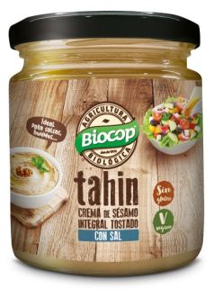 Tahin entier grillé au sel 225 gr