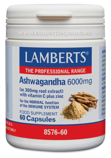 Ashwagandha 6000 mg 60 unités