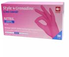 Gants Nitrile Rose 100 unités