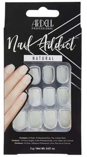 Nail Addict Faux Ongles Naturels Carrés