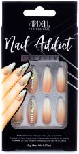 Nail Addict Faux Ongles Nude Cristal Clair