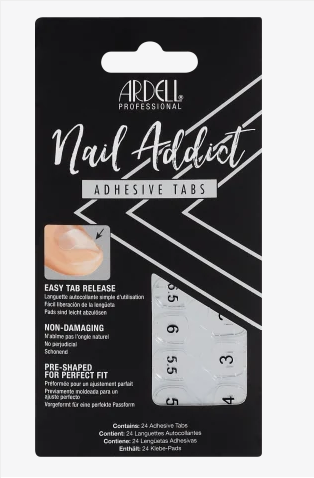 Nail Addict Tampons Adhésifs 24 Pièces