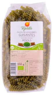 Spirales de petits pois bio sans gluten 250 gr