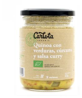 Quinoa Légumes Curcuma et Curry 425 gr