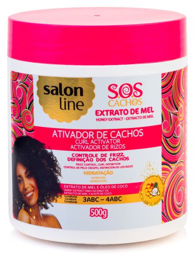 Activateur de boucles à l&#39;extrait de miel SOS 500 gr