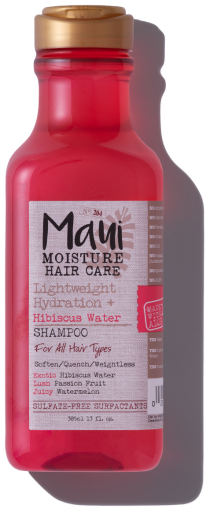 Shampooing à l&#39;Eau d&#39;Hibiscus Hydratation Légère 385 ml