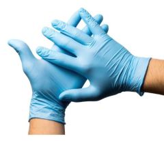 Gants Nitrile Bleu Taille S 100 unités