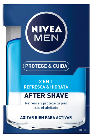 Après Rasage Homme Protect and Care 2 en 1 100 ml