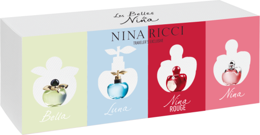 Coffret Eau de Toilette Miniature 4x4 ml