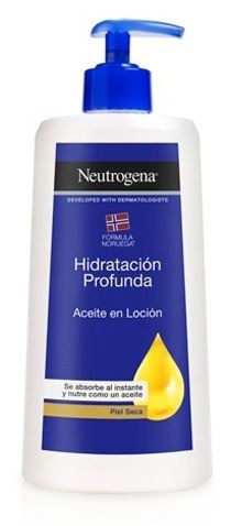 huile en lotion hydratation profonde peau sèche 400 ml