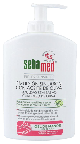 Emulsion Mains sans Savon Huile d&#39;Olive 300 ml