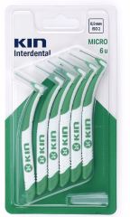 Kit de micro brossettes interdentaires 0,9 mm 6 unités