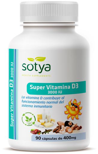 Super Vitamine D3 90 gélules