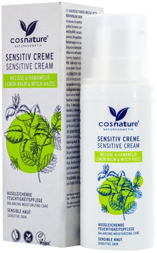 Crème Visage Bio Melisa &amp; Hamamélis Sensitive 50 ml