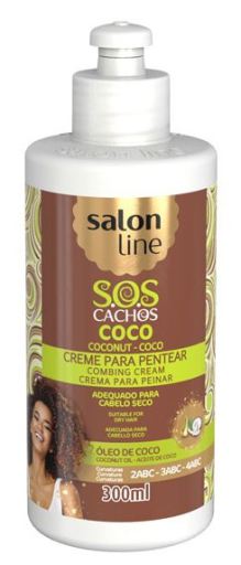 Sos Crème Pentear Coco Trat Profundo 300ml Salon Line