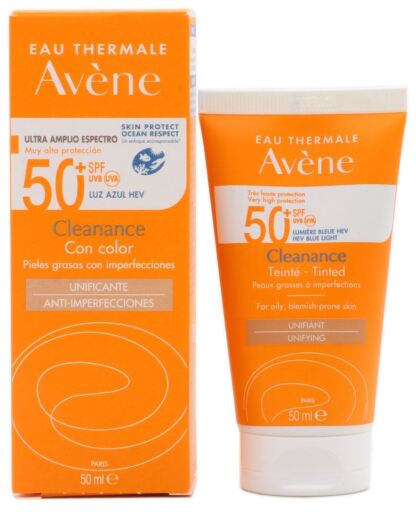 Cleanance Crème Solaire Teintée SPF 50 50 ml