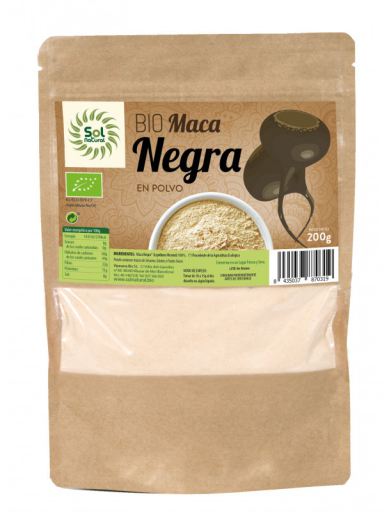 Poudre de Maca Noire Bio 200 gr