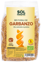 Fusilli de Pois Chiche Bio Sans Gluten 300 gr