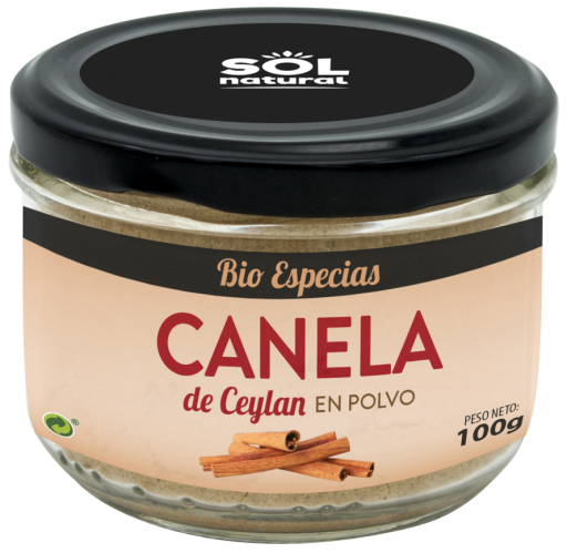 Poudre de Cannelle de Ceylan Bio 100 gr