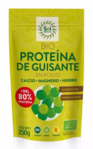 Protéine de Pois Bio 250 gr