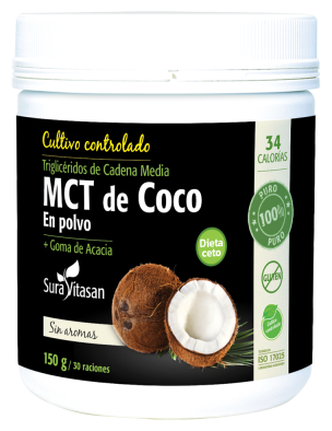 Poudre de Noix de Coco Mct 150 gr