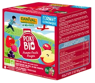 Pack Smoothies Fraise Pomme 8x720 gr