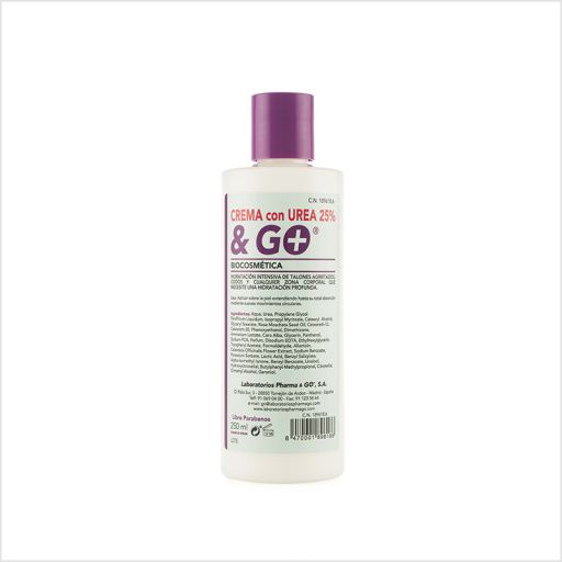 Urée Crème 25% &amp; Go 250 ml