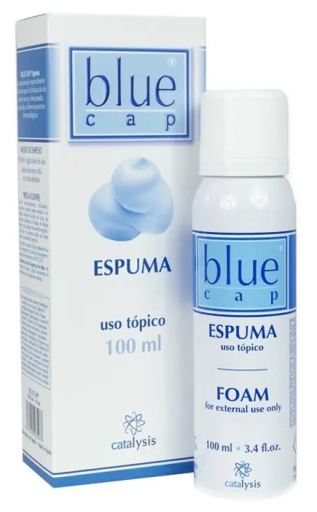 Spray moussant pour le corps Blue Cap 100 ml