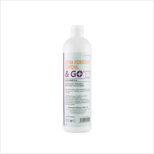 Body &amp; Go Crème Hydratante 750 ml