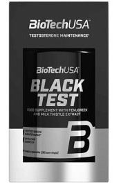 Black Test Booster de Testostérone 90 Capsules