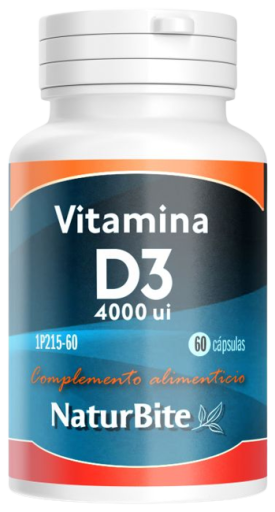 Vitamine D3 4000 UI 60 Perles