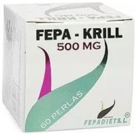 Krill avec Astaxanthine 500 mg 60 Perles