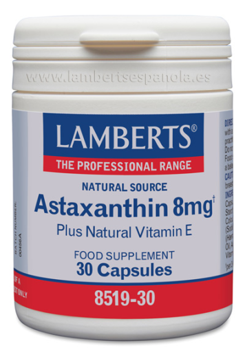 Astaxanthine Avec Vitamine E 8 Mg 30 unités