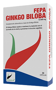 Ginkgo Biloba 12500 mg 30 Gélules