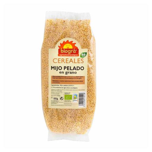 Grain de millet pelé bio 500 gr