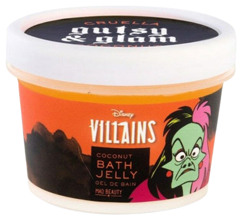 Méchants Disney Gelée de Bain Cruella Noix de Coco 95 gr