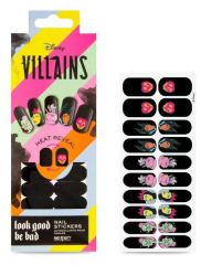 Pop Villains Heat Reveal 5 Stickers pour Ongles