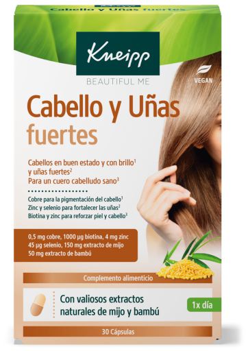 Cheveux et Ongles Forts 30 Capsules