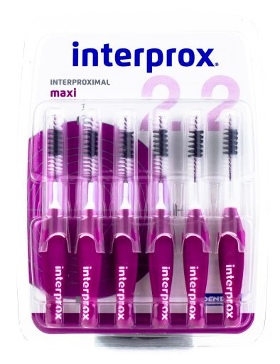 Interprox interprox maxi brosse à dents 6 pièces